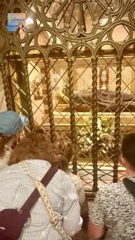 katiepmcgrady Instagram post about St. Clare of Assisi