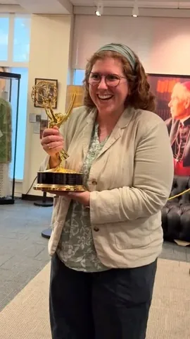 katiepmcgrady Instagram post about Fulton Sheen’s Emmy and beatification