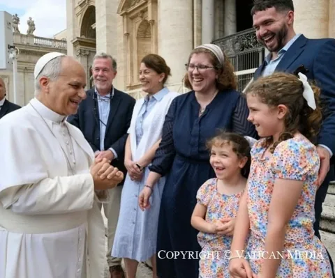 katiepmcgrady Instagram post about Meeting Pope Leo XIV