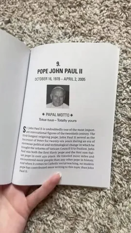 katiepmcgrady Instagram post about Praying with the Popes book