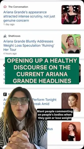 katiesturino Instagram post about Body talk