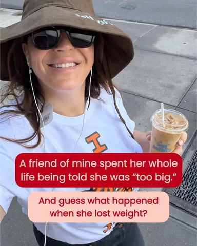 katiesturino Instagram post about Body image