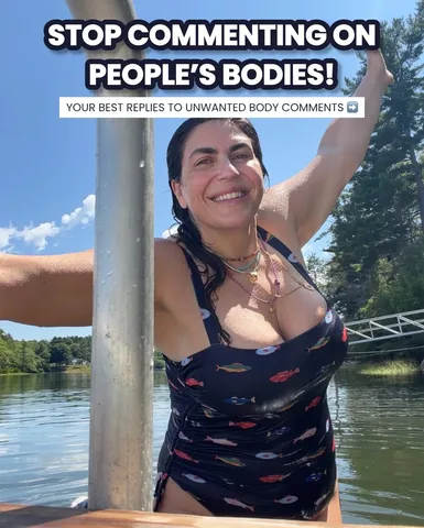 katiesturino Instagram post about Weight stigma