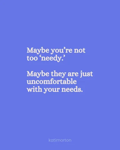 katimorton Instagram post about Needs in relationships