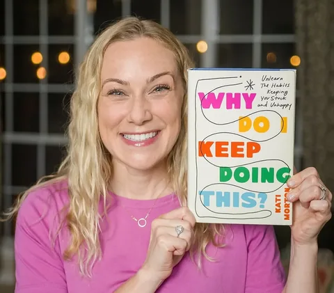 katimorton Instagram post about Book release and therapeutic self help