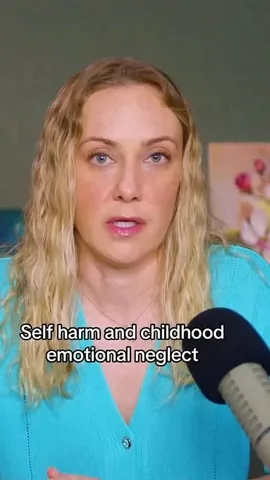 katimorton Instagram post about Childhood neglect and self harm