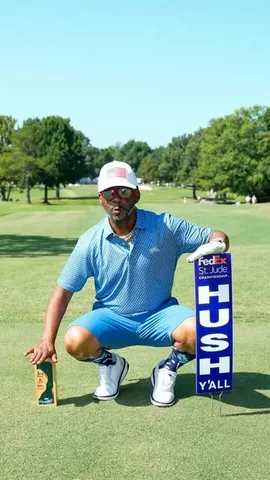 kattwilliams Instagram post about Golf event