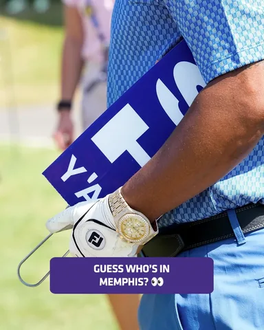 kattwilliams Instagram post about Golf event
