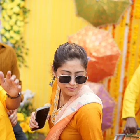 kaveri.kd Instagram post about Wedding vlog promotion
