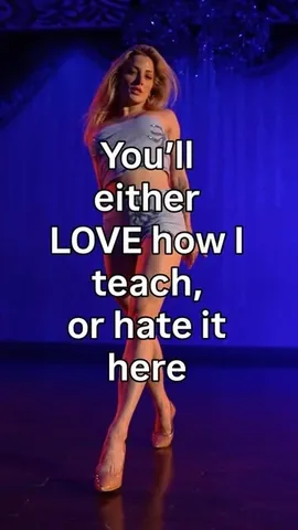 kaylabrenda Instagram post about Dance training philosophy