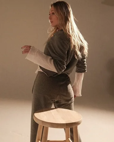 kaylaradomski4 Instagram post about Clothing brand photoshoot