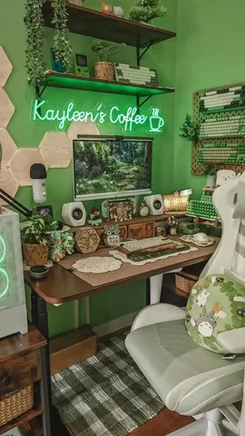 kayleens_coffee Instagram post about Gaming setup