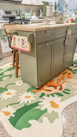 kayleens_coffee Instagram post about Kitchen rug