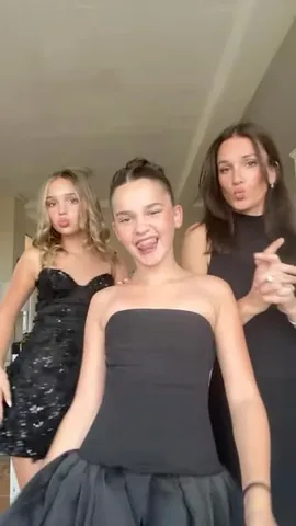 kcstauffer Instagram post about Party dress selection