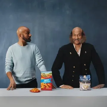 keeganmichaelkey Instagram post about ORE IDA TATER TOTS