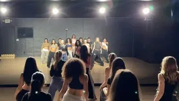 kellysweeney1 Instagram post about Dance rehearsal