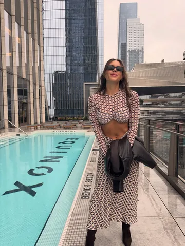 kelseywells Instagram post about New York City travel