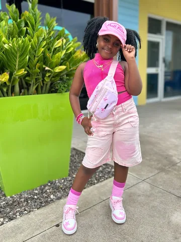 kelsgorgeous Instagram post about Children's fashion