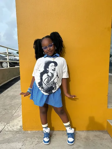 kelsgorgeous Instagram post about Children's fashion
