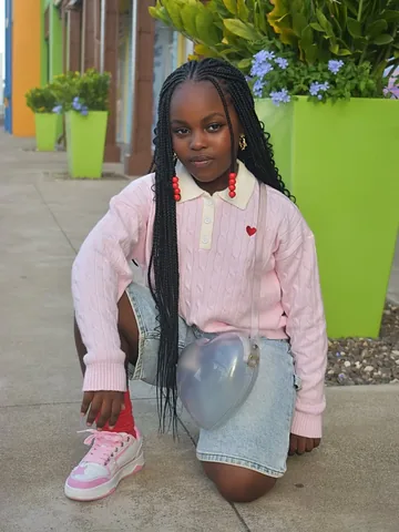 kelsgorgeous Instagram post about Children's outfit styling