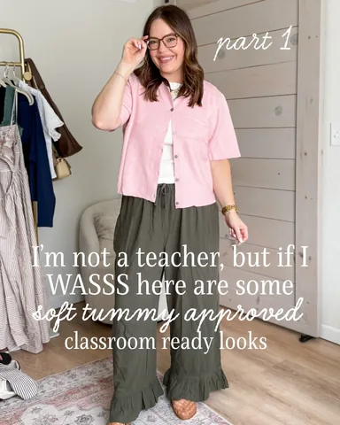 kelsiekristine Instagram post about Teacher outfit ideas