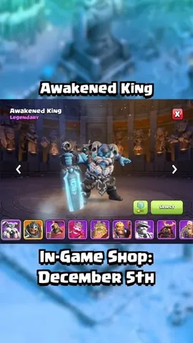 kennyjo_gaming Instagram post about Clash of Clans hero skins