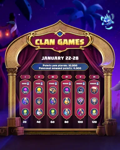 kennyjo_gaming Instagram post about Clash of Clans Clan Games