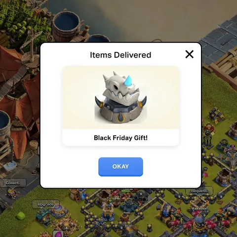 kennyjo_gaming Instagram post about Supercell Store Black Friday offer