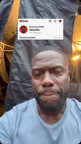 kevinhart4real Instagram post about YouTube channel promotion