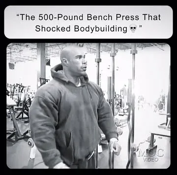 kevinlevrone Instagram post about 2000 Mr. Olympia preparation