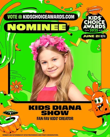 kidsdianashow Instagram post about Awards voting