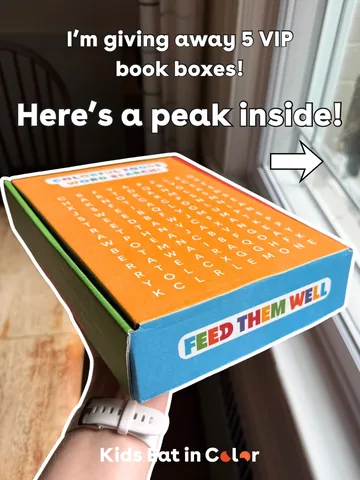 kids.eat.in.color Instagram post about Social media giveaway
