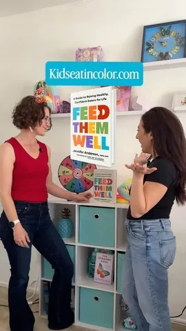 kids.eat.in.color Instagram post about Book endorsement