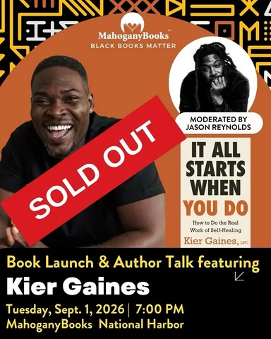 kiergaines Instagram post about Book event