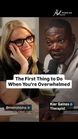 kiergaines Instagram post about Managing overwhelm