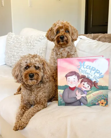 kingsleythedoood Instagram post about Personalized Father’s Day gift