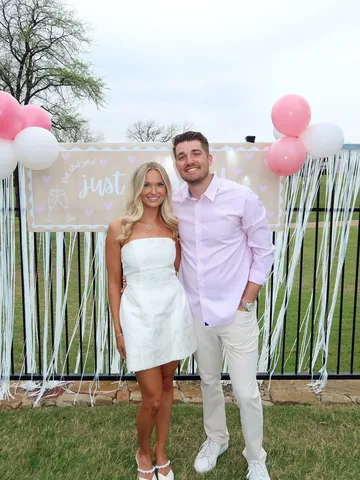 kinsysmith Instagram post about Engagement celebration