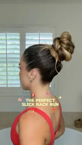 kk_fit_ Instagram post about Slick back hair tutorial