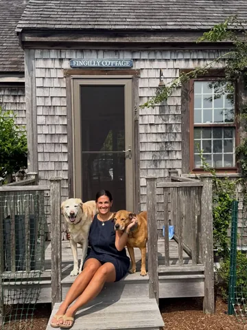 knoxandbear Instagram post about Nantucket weekend