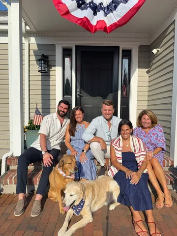 knoxandbear Instagram post about Fourth of July celebration
