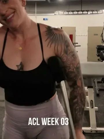 krispy_kremez Instagram post about ACL recovery