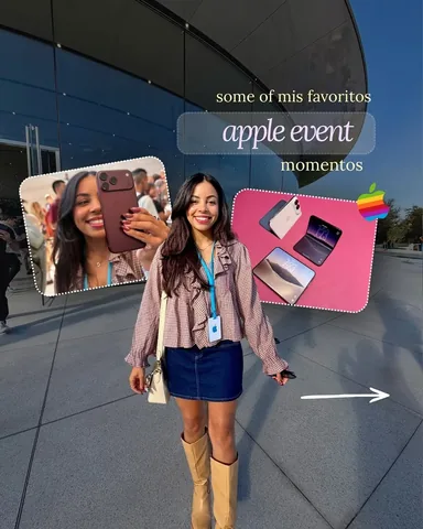 krystallora Instagram post about Apple event favorites