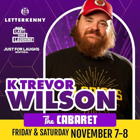 k.trevorwilson Instagram post about Live comedy event