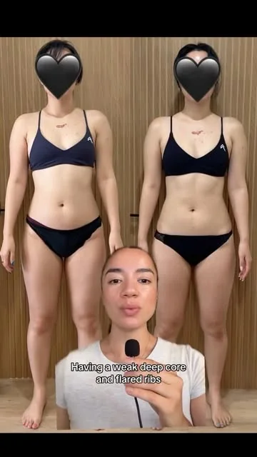 kweenkathy Instagram post about Transversus abdominis training