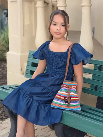 kyliefeliz Instagram post about Children's fashion