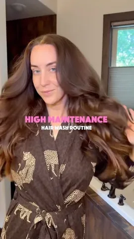 __kylienelson Instagram post about Hair care routine