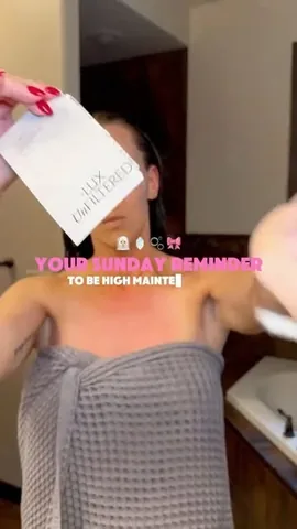 __kylienelson Instagram post about Beauty routine