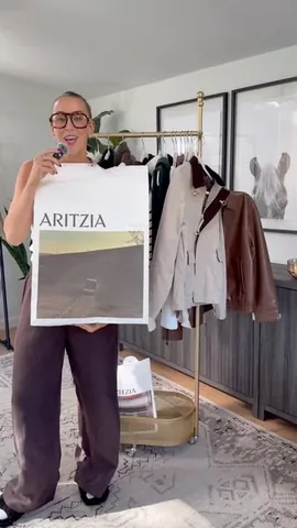 __kylienelson Instagram post about Aritzia try on haul