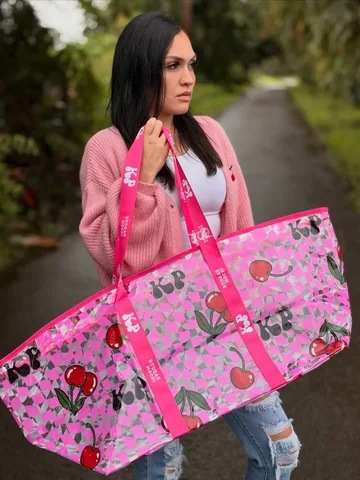 kyliexparkk Instagram post about Bag launch