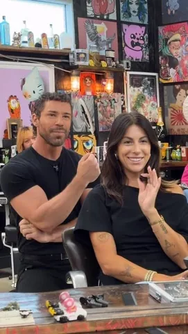 laaurenhahn Instagram post about Hair color